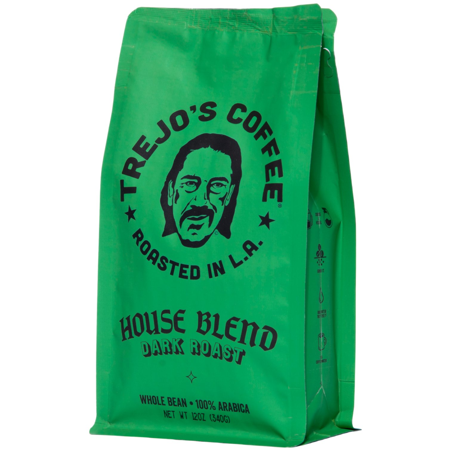 Trejo's House Blend Whole Bean Coffee - Dark Roast - Concordia Style Boutique