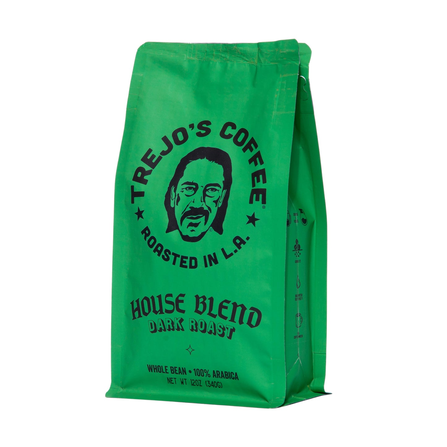 Trejo's House Blend Whole Bean Coffee - Dark Roast - Concordia Style Boutique