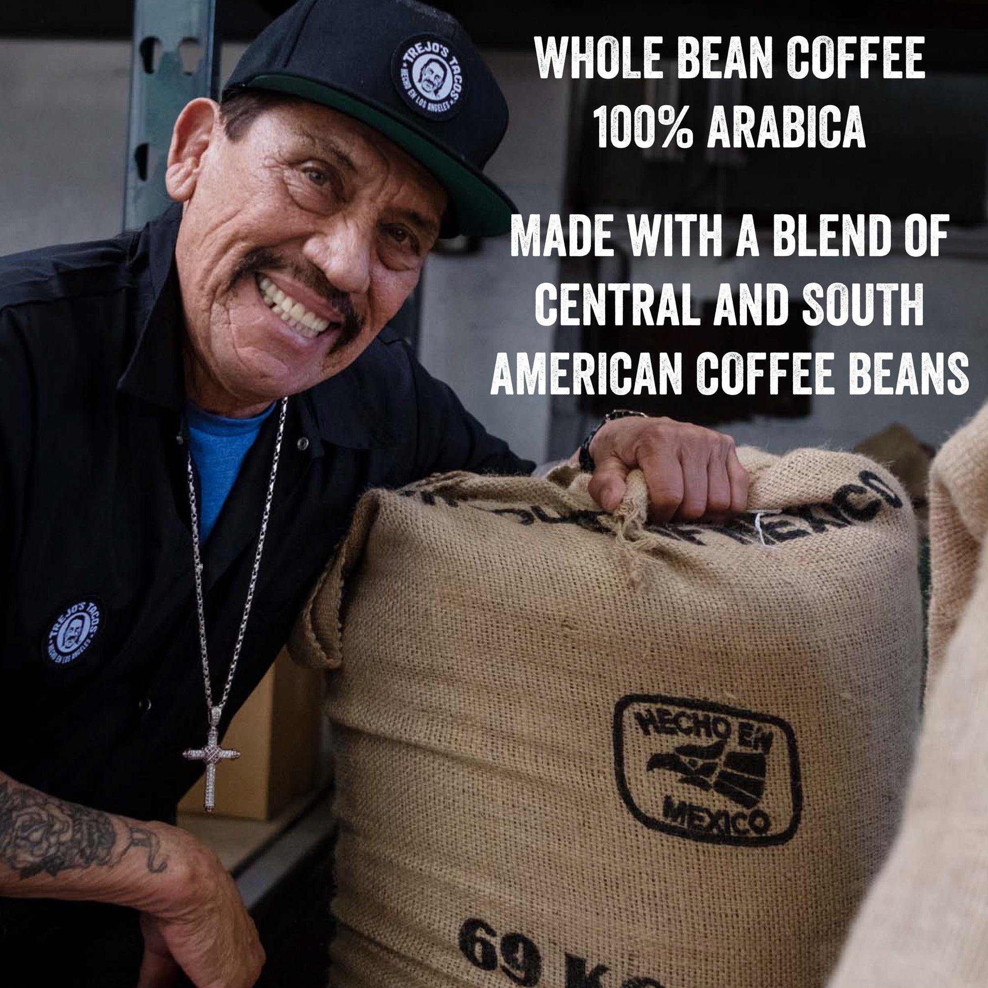 Trejo's House Blend Whole Bean Coffee - Light Roast - Concordia Style Boutique
