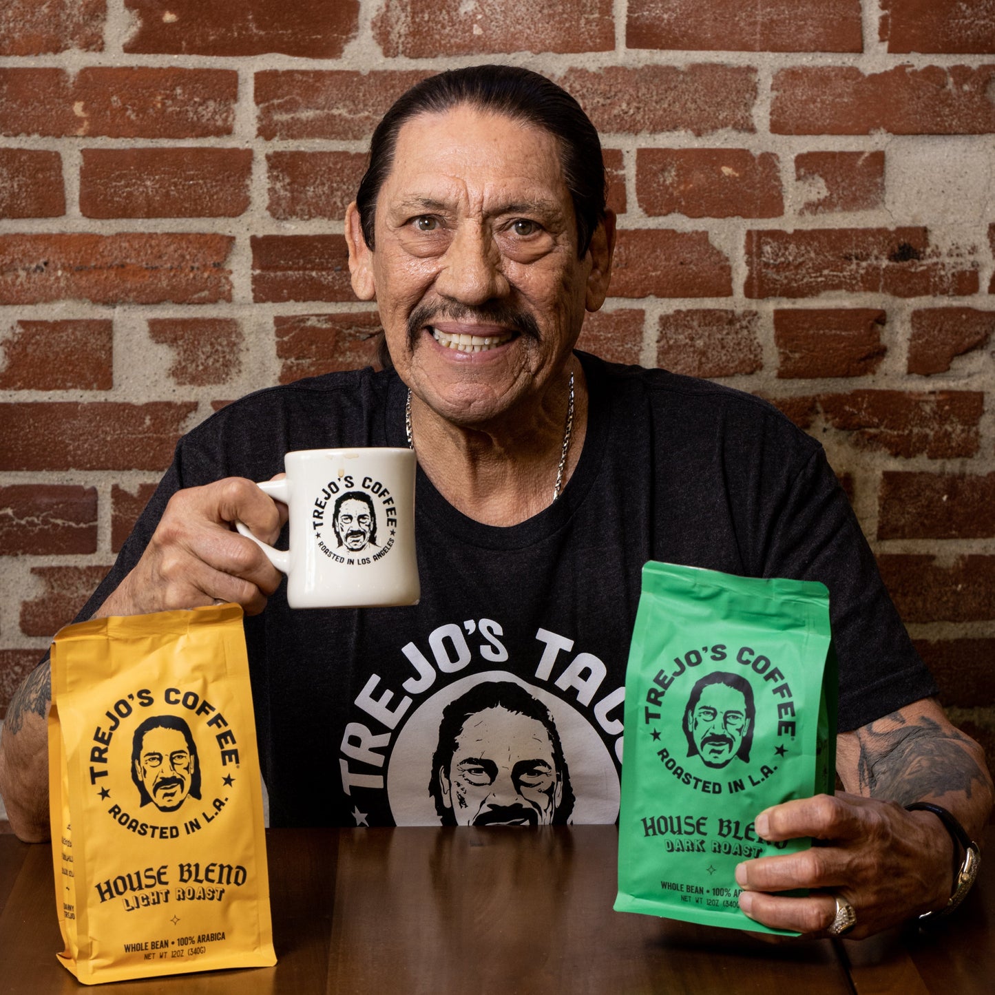 Trejo's House Blend Whole Bean Coffee - Dark Roast - Concordia Style Boutique