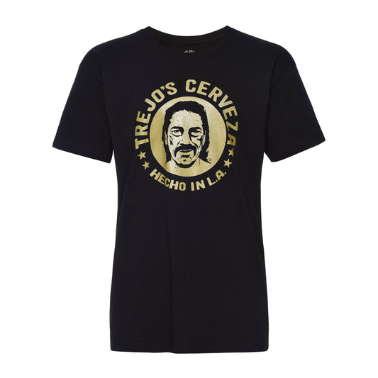Solid Black T-Shirt (Trejo's Cerveza) - Concordia Style Boutique