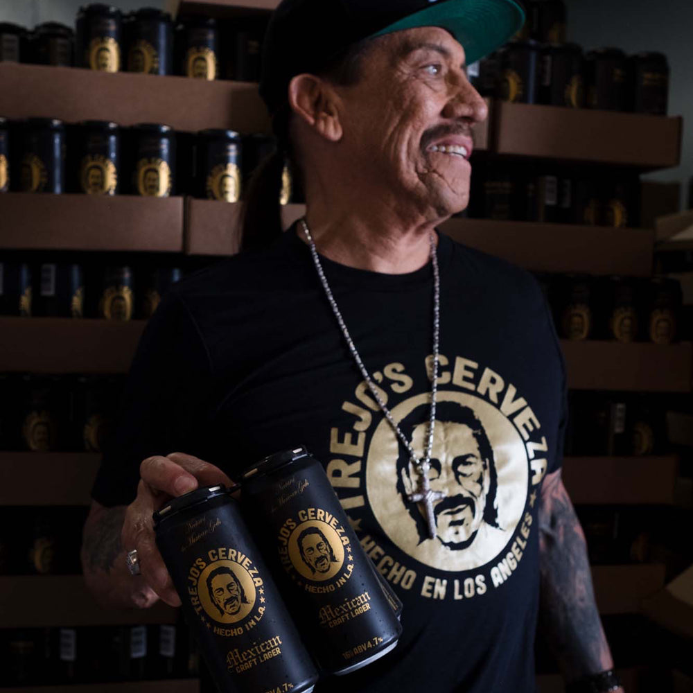 Solid Black T-Shirt (Trejo's Cerveza) - Concordia Style Boutique