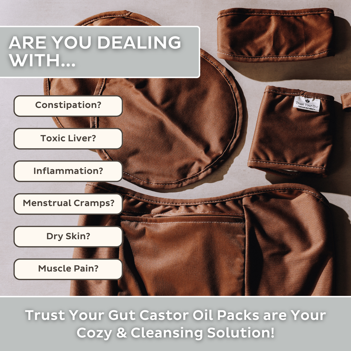 CASTOR OIL WRAP PACK