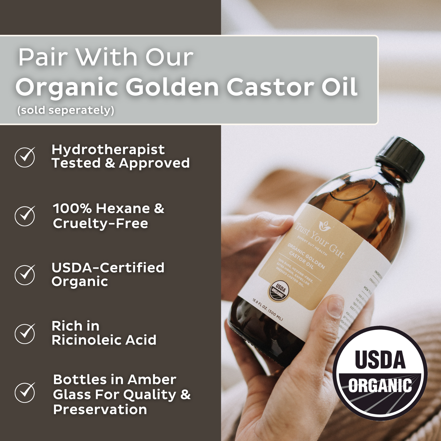 CASTOR OIL WRAP PACK