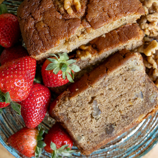 Strawberry Walnut Cake - Vegan - Concordia Style Boutique