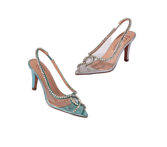 Clearly Glamorous Slingback by EY Boutique