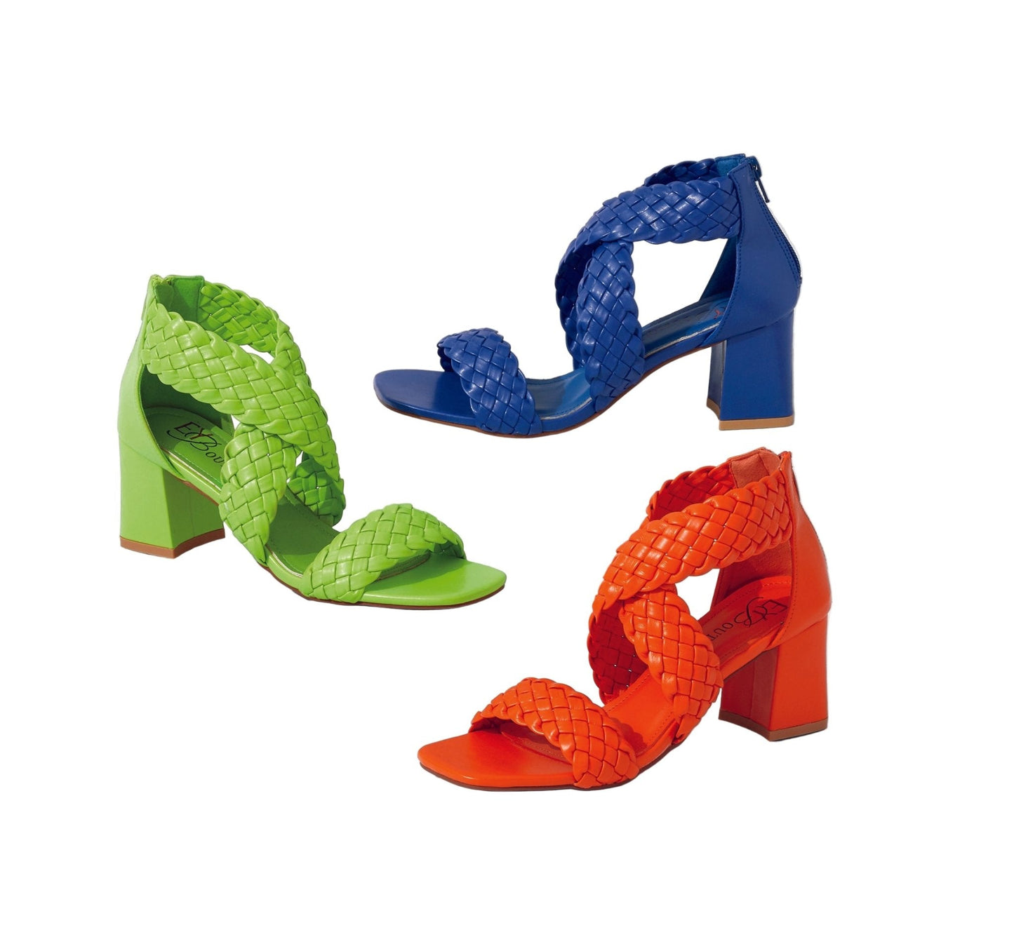 Made of Braids Strappy Sandals by EY Boutique