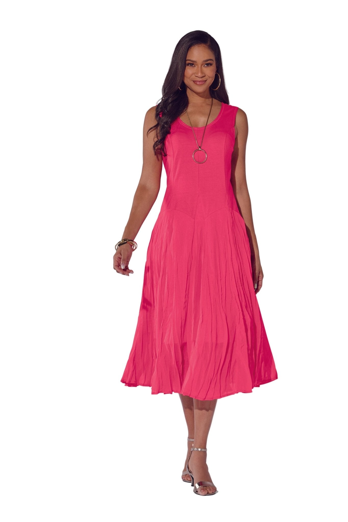 Bubble and Flow Balloon-Hem Dress by Studio EY