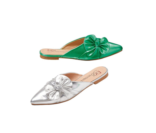 Marvelous Metallic Slides by EY Boutique