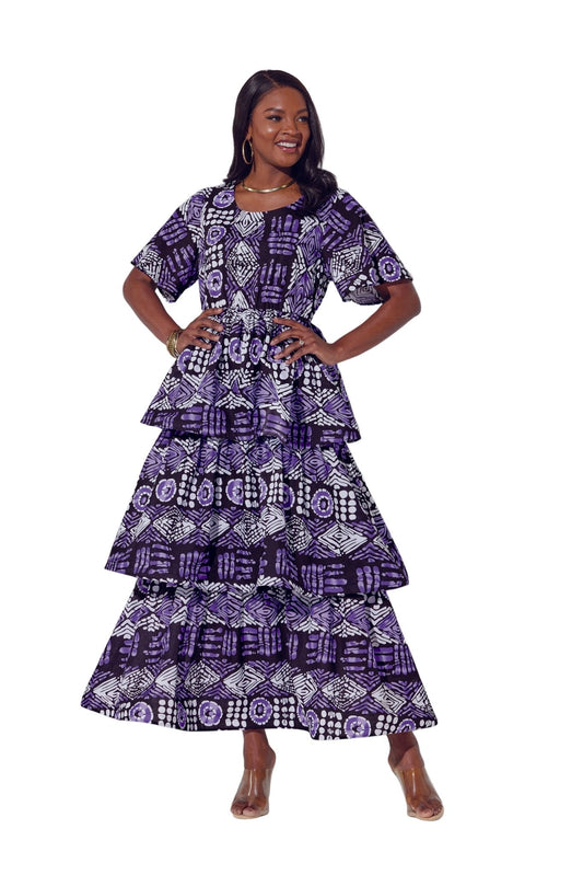 Tisha's Tiered Maxi Dress by Studio EY