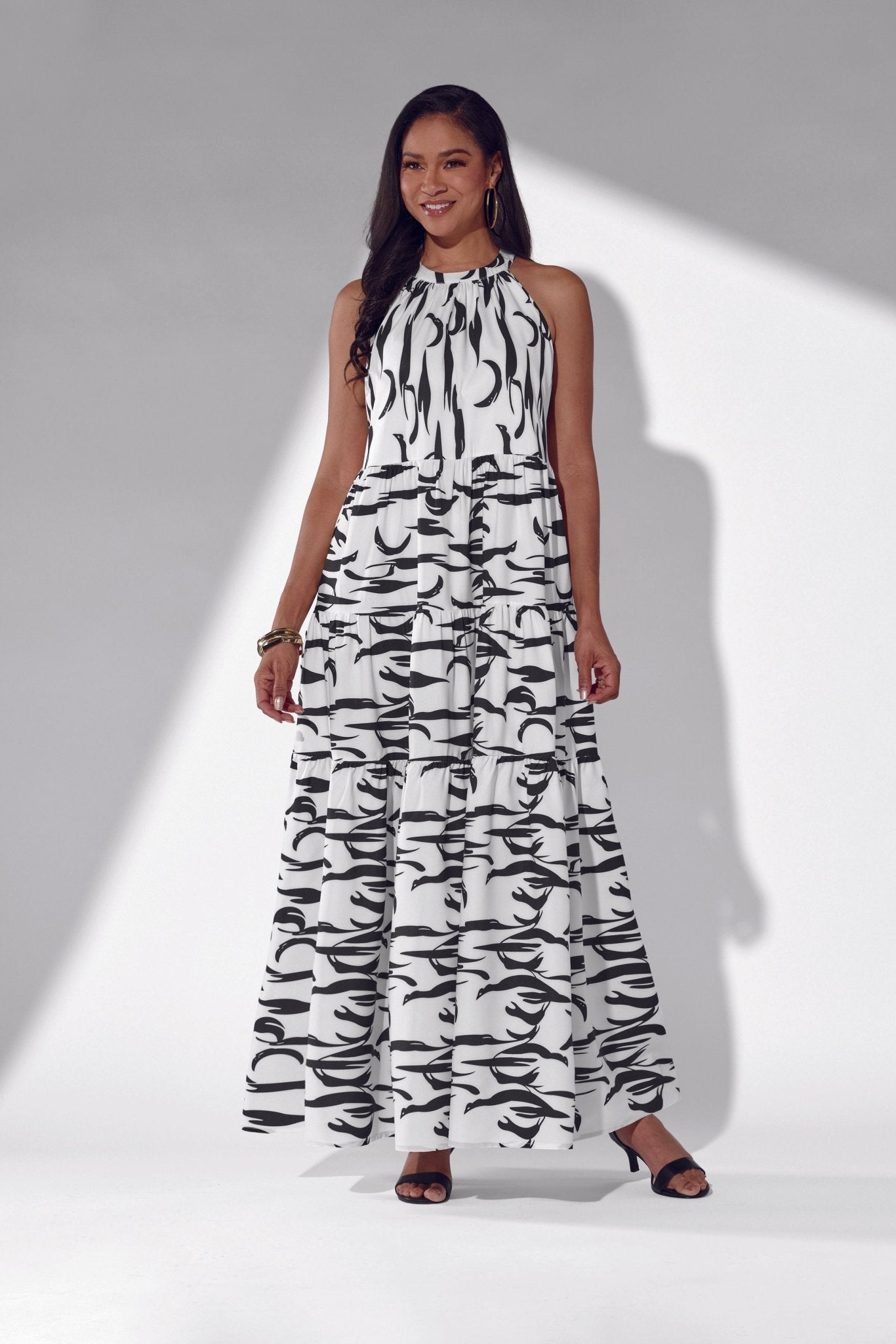 Wear All Over Print Maxi Dress by Studio EY