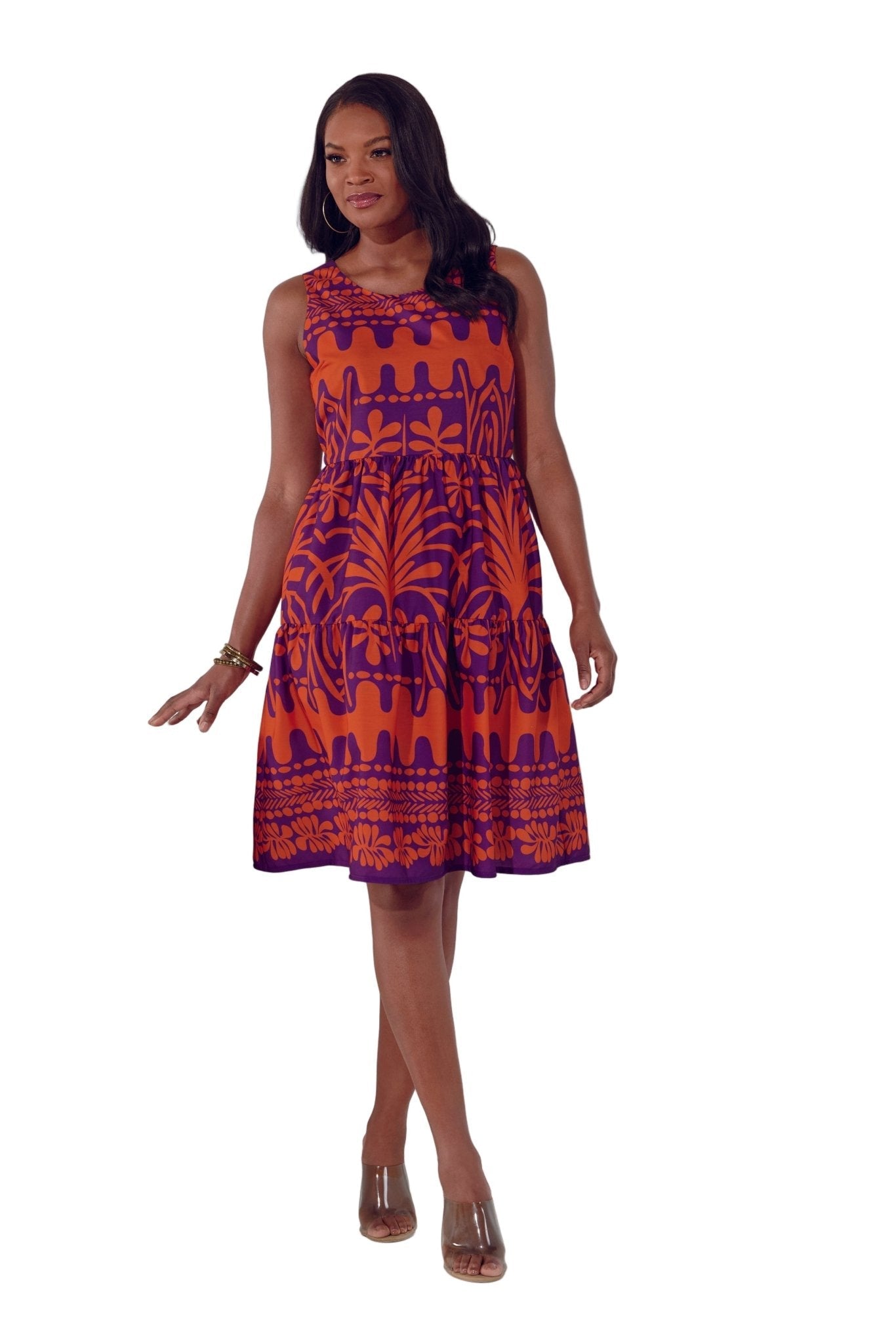 Garden Walk Sleeveless Dress by Studio EY