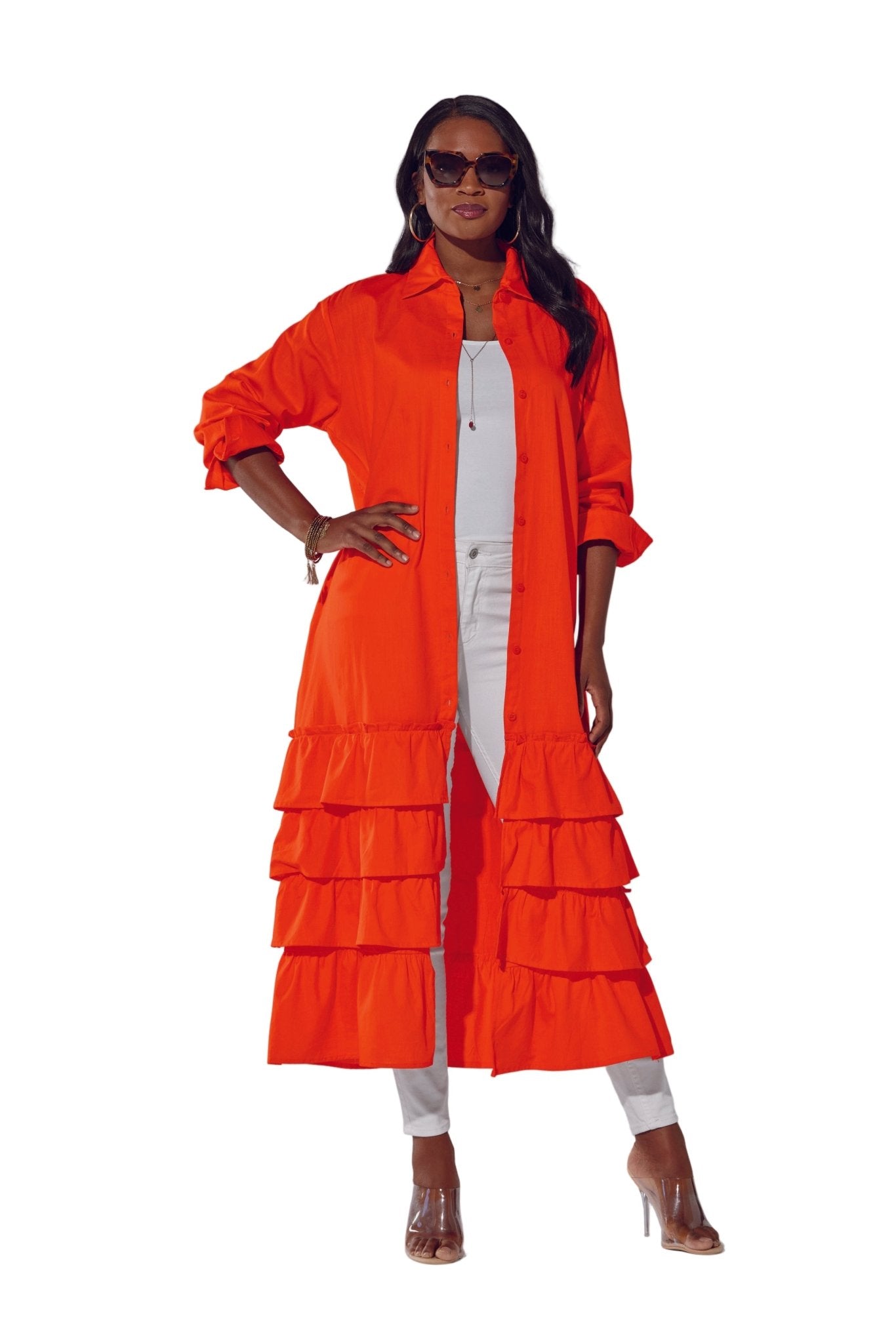 Tiers of Ruffles Duster by Studio EY