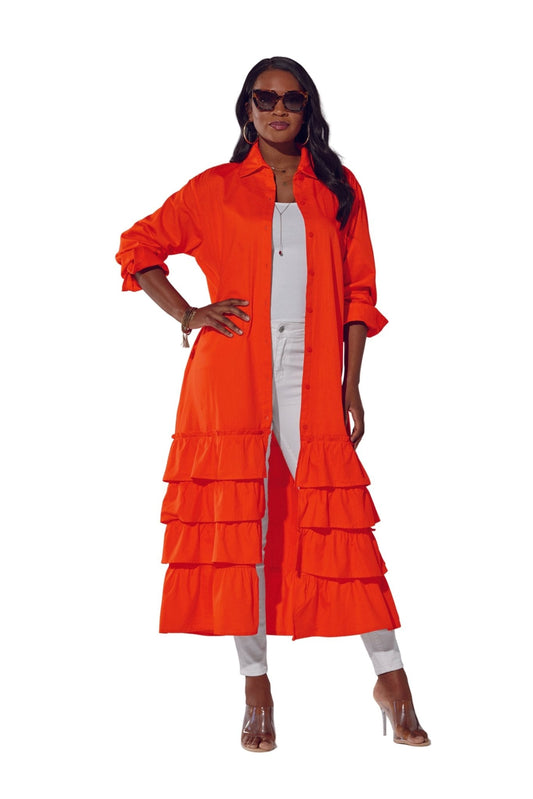 Tiers of Ruffles Duster by Studio EY