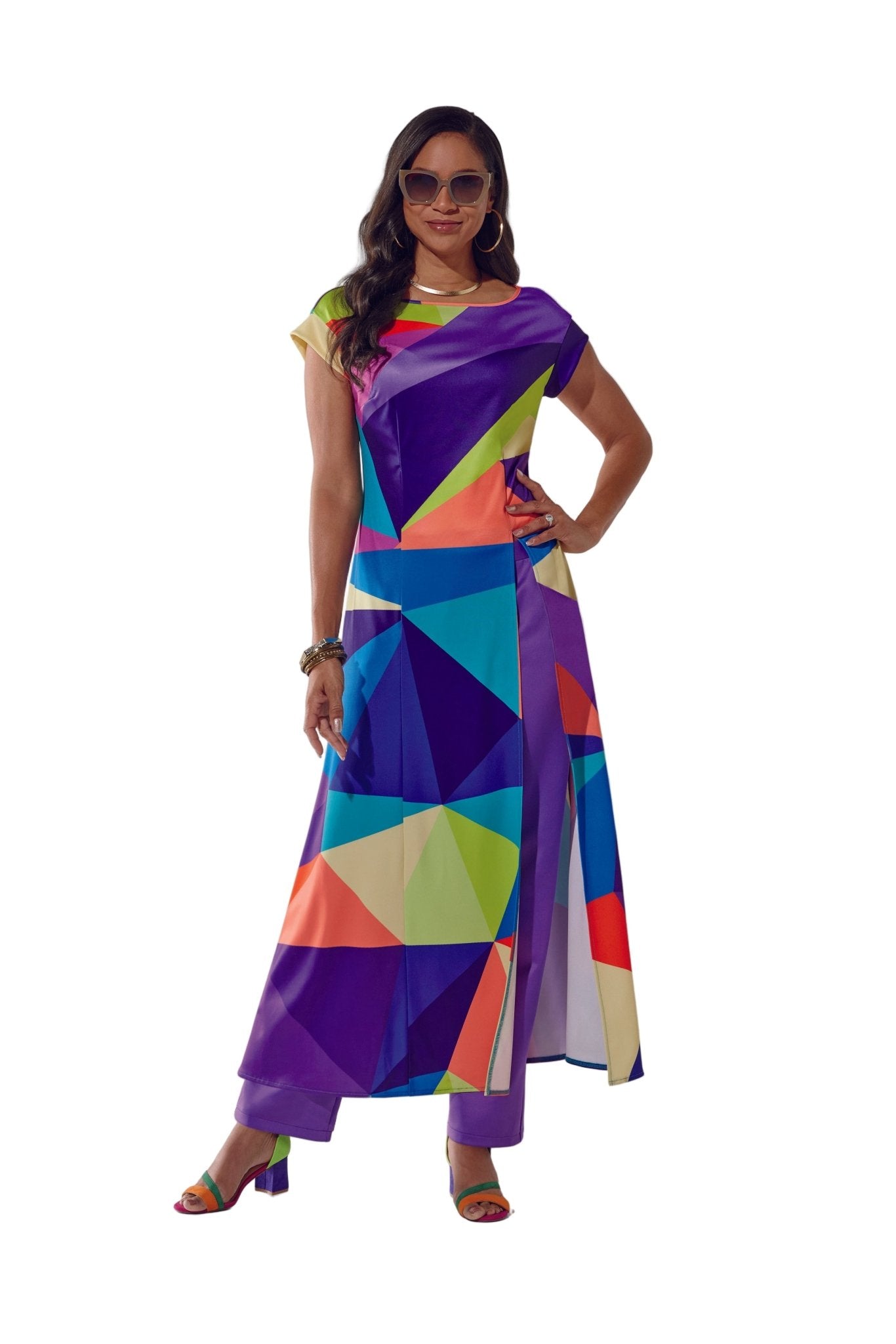 BURST OF COLOR PANTSET