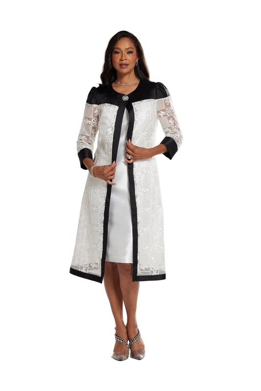 REFINED WITH SHINE JACKET DRESS