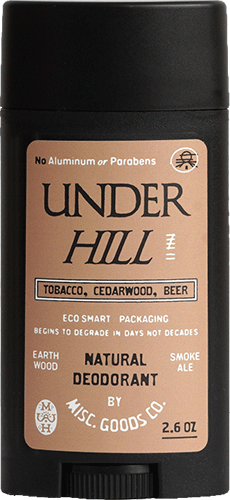 "Underhill" Natural Deodorant
