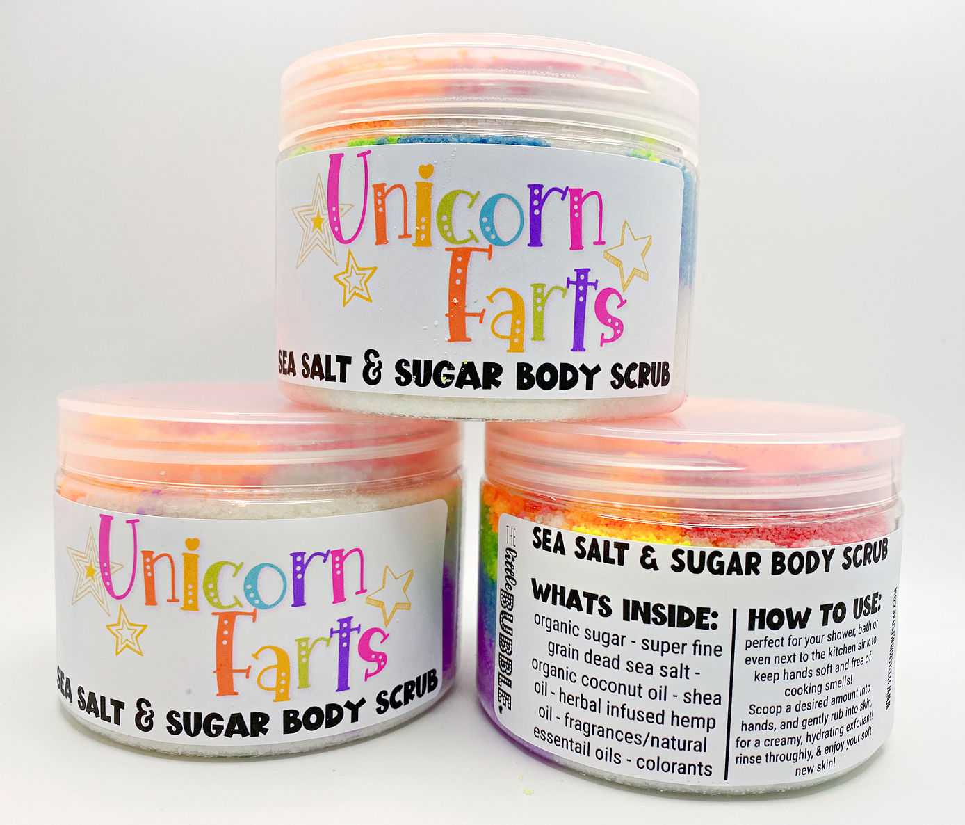 Unicorn Farts Sea Salt & Sugar Body Scrub - Concordia Style Boutique