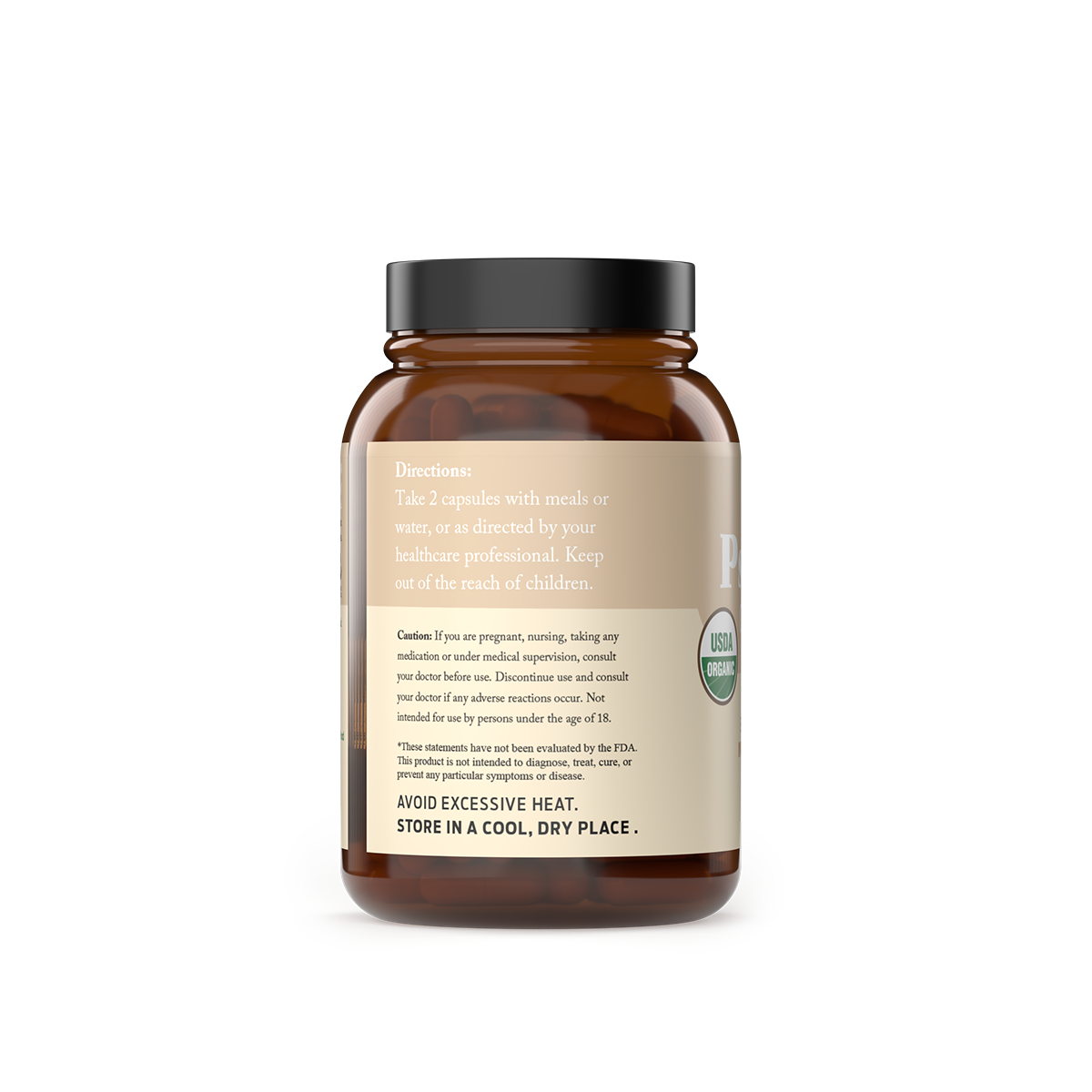 Organic Psyllium Husk Capsules