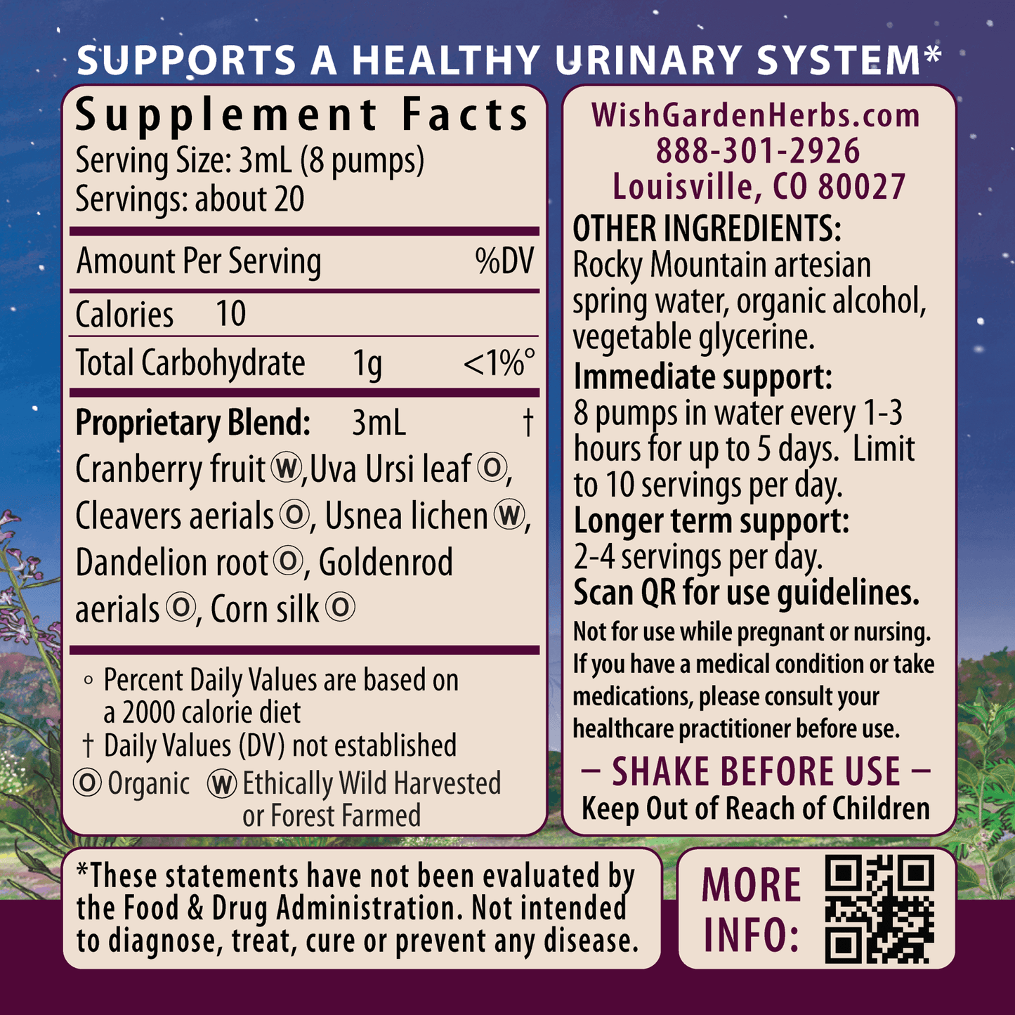 Urinary Strength Active Support - Concordia Style Boutique