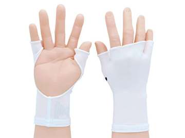 PalmFree™ Sun Gloves - White - UPF 50+