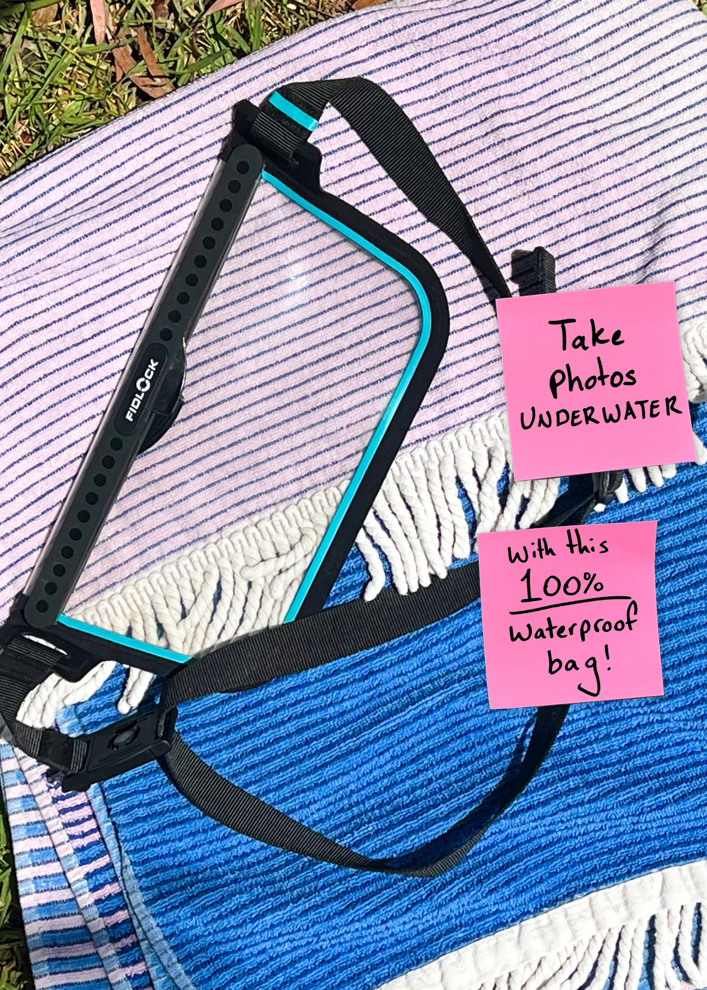 Auto-Sealing, Waterproof, Floating, Scent Proof Sling Dry Bag