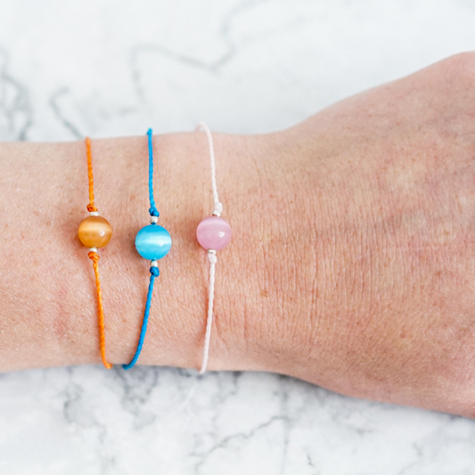Single Stone Slider Bracelet - Concordia Style Boutique