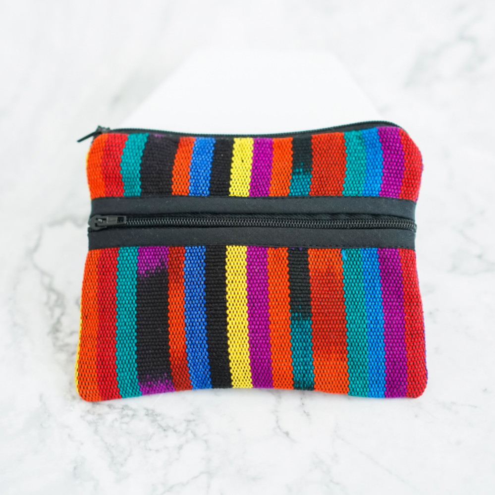 3-Zip Coin Purse - Concordia Style Boutique