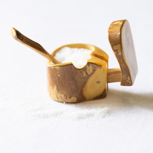 Coffeewood Mini Salt Box and Spoon - Concordia Style Boutique