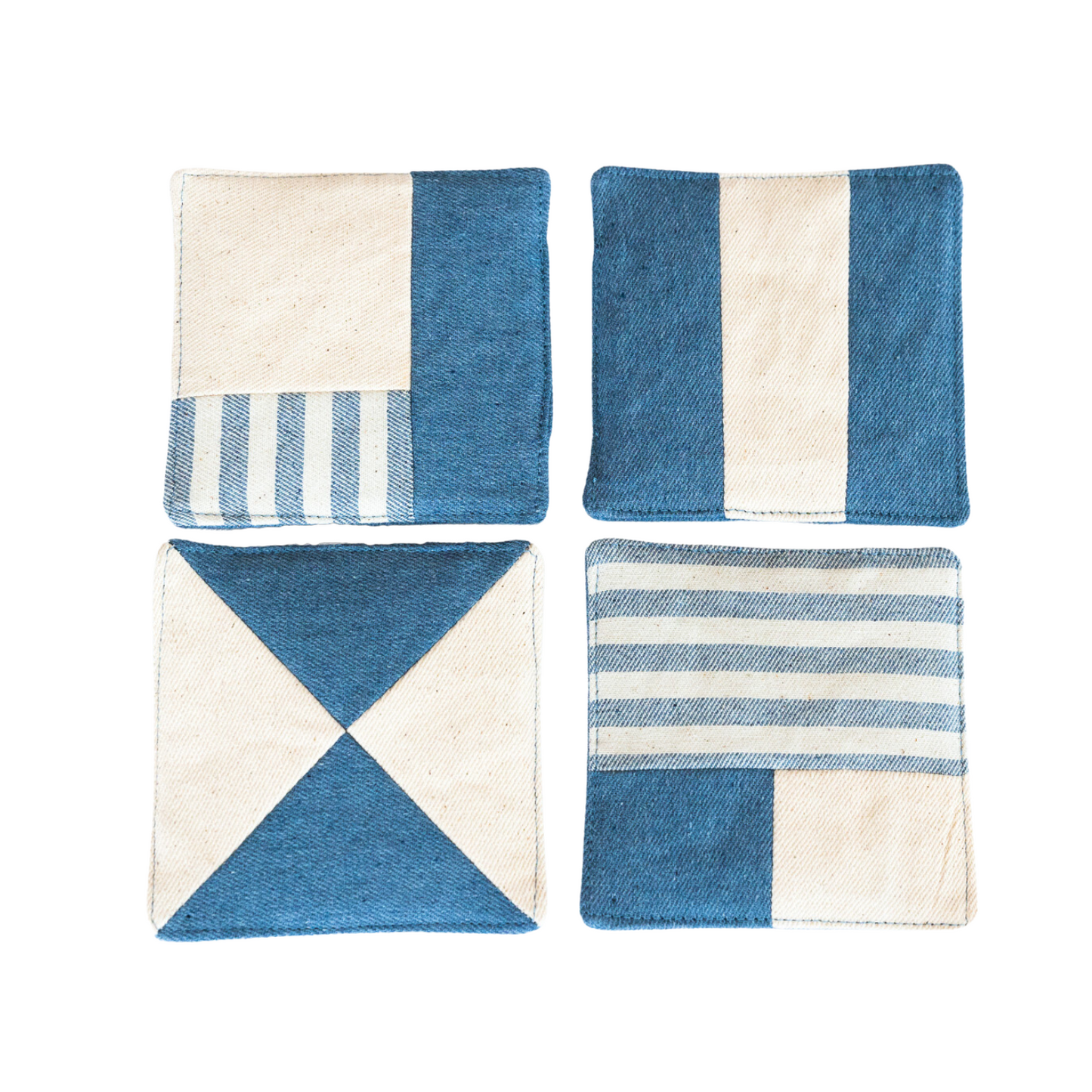 Upcycled Denim Coasters - Concordia Style Boutique