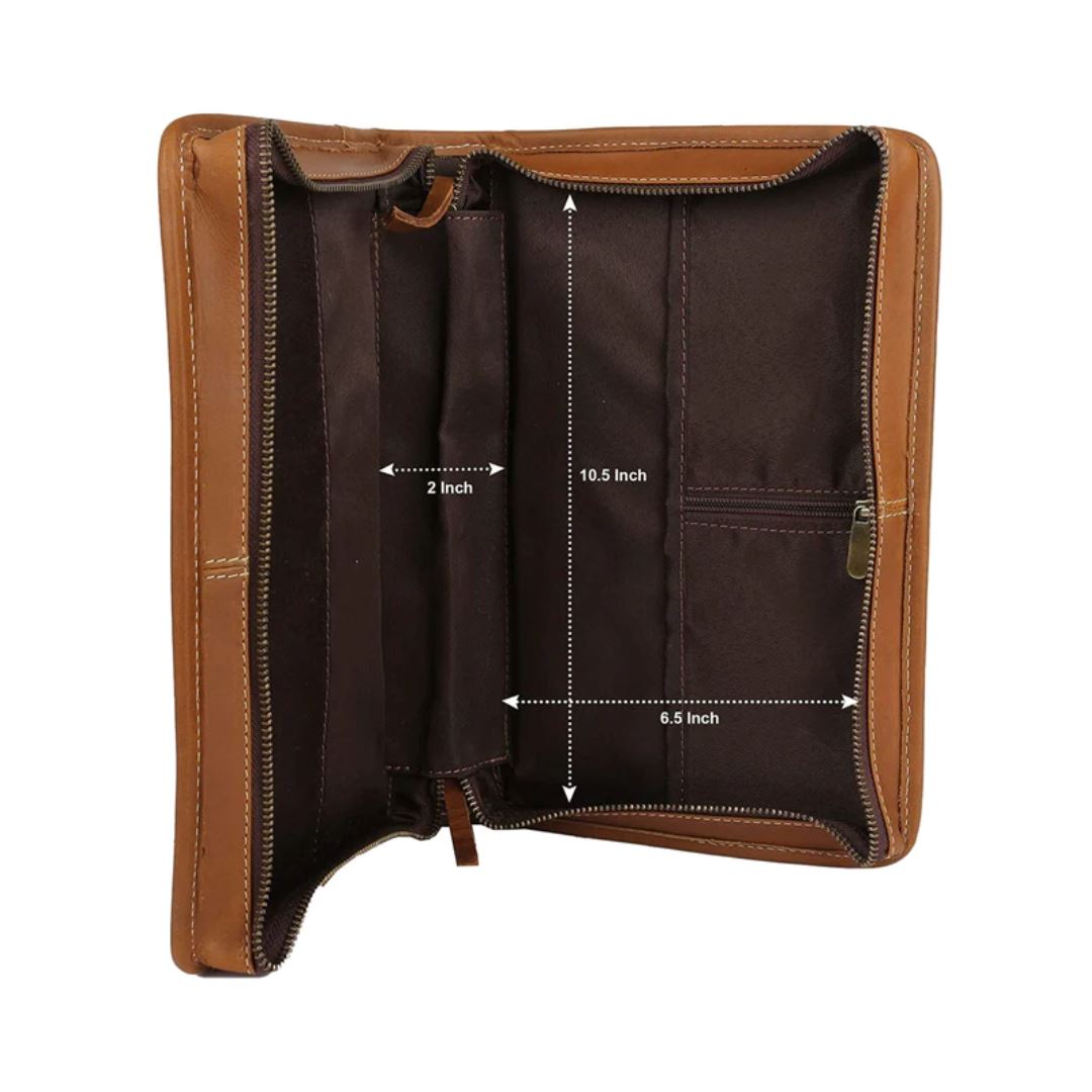Classic Bible Leather Cover - Tan - Concordia Style Boutique