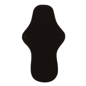 Organic Reusable Pads - 3 Overnight Pads in Black - Concordia Style Boutique