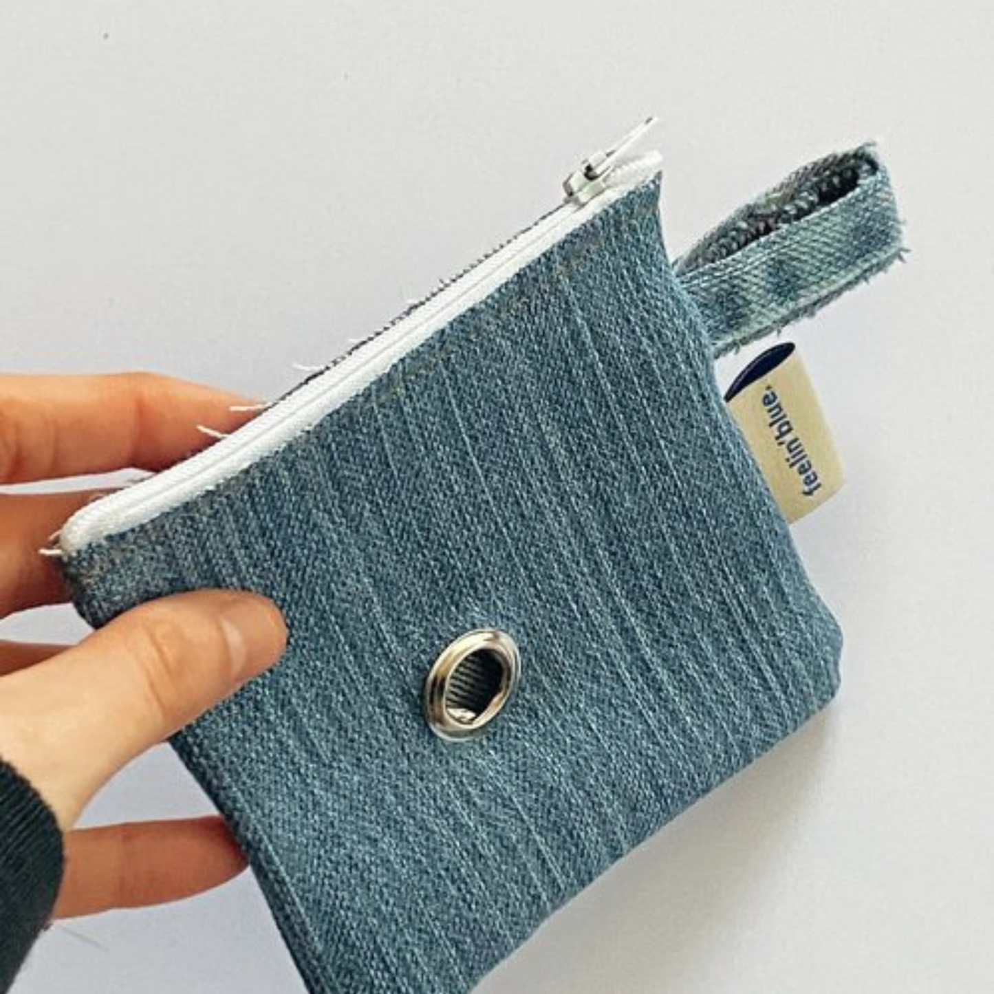 Denim Dog Waste Bag Holder