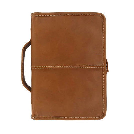 Classic Bible Leather Cover - Tan - Concordia Style Boutique