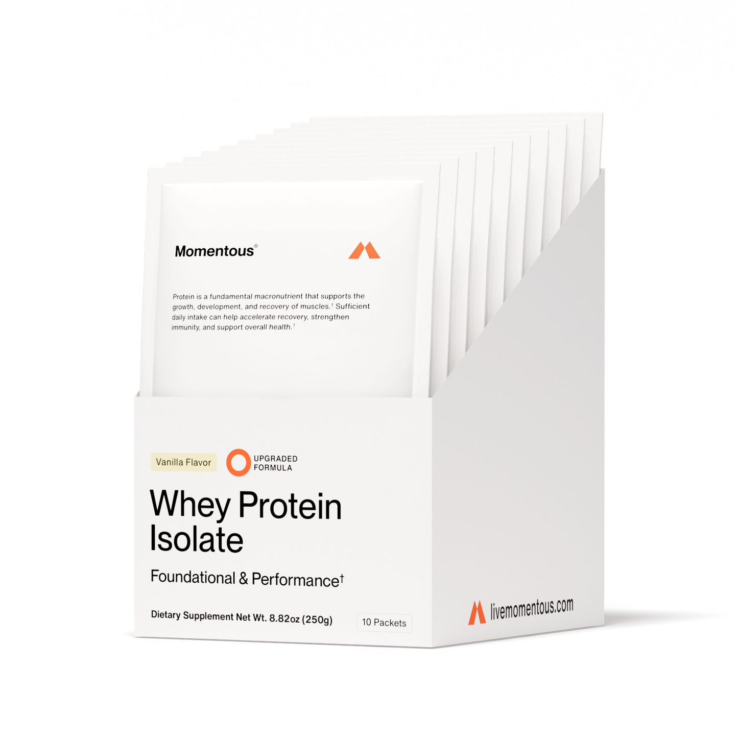 Whey Protein Isolate 10-Travel Packs