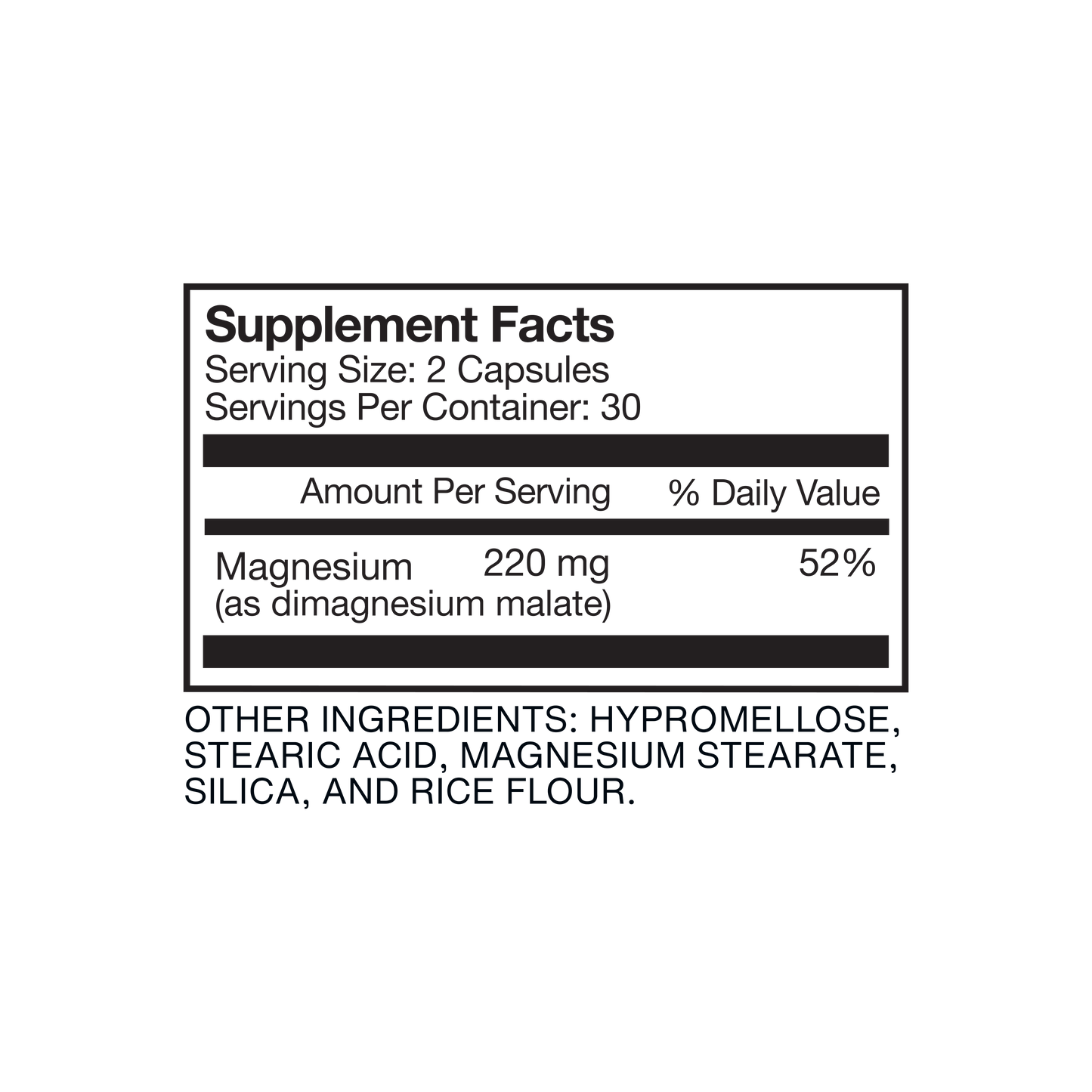 Magnesium Malate - Concordia Style Boutique