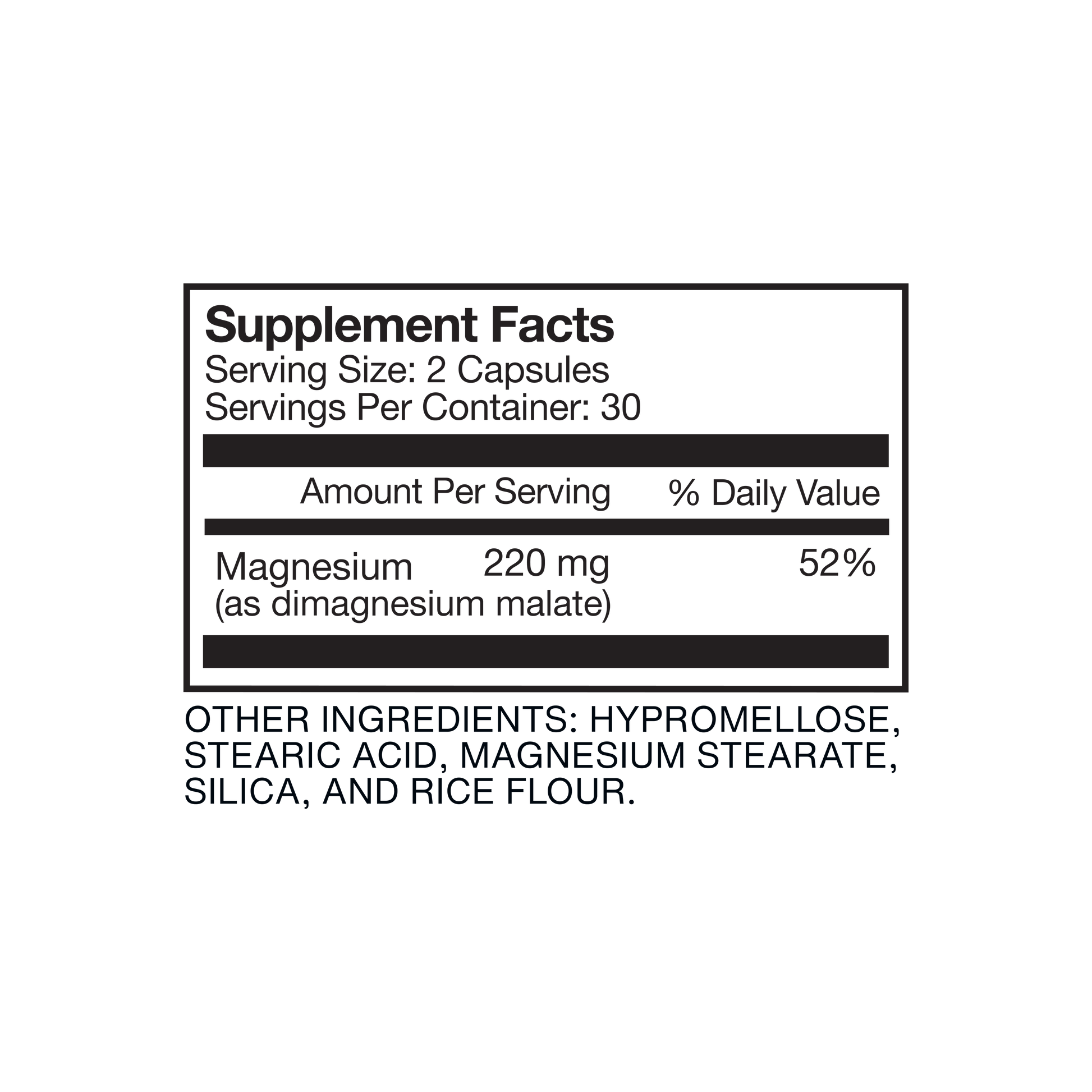 Magnesium Malate - Concordia Style Boutique