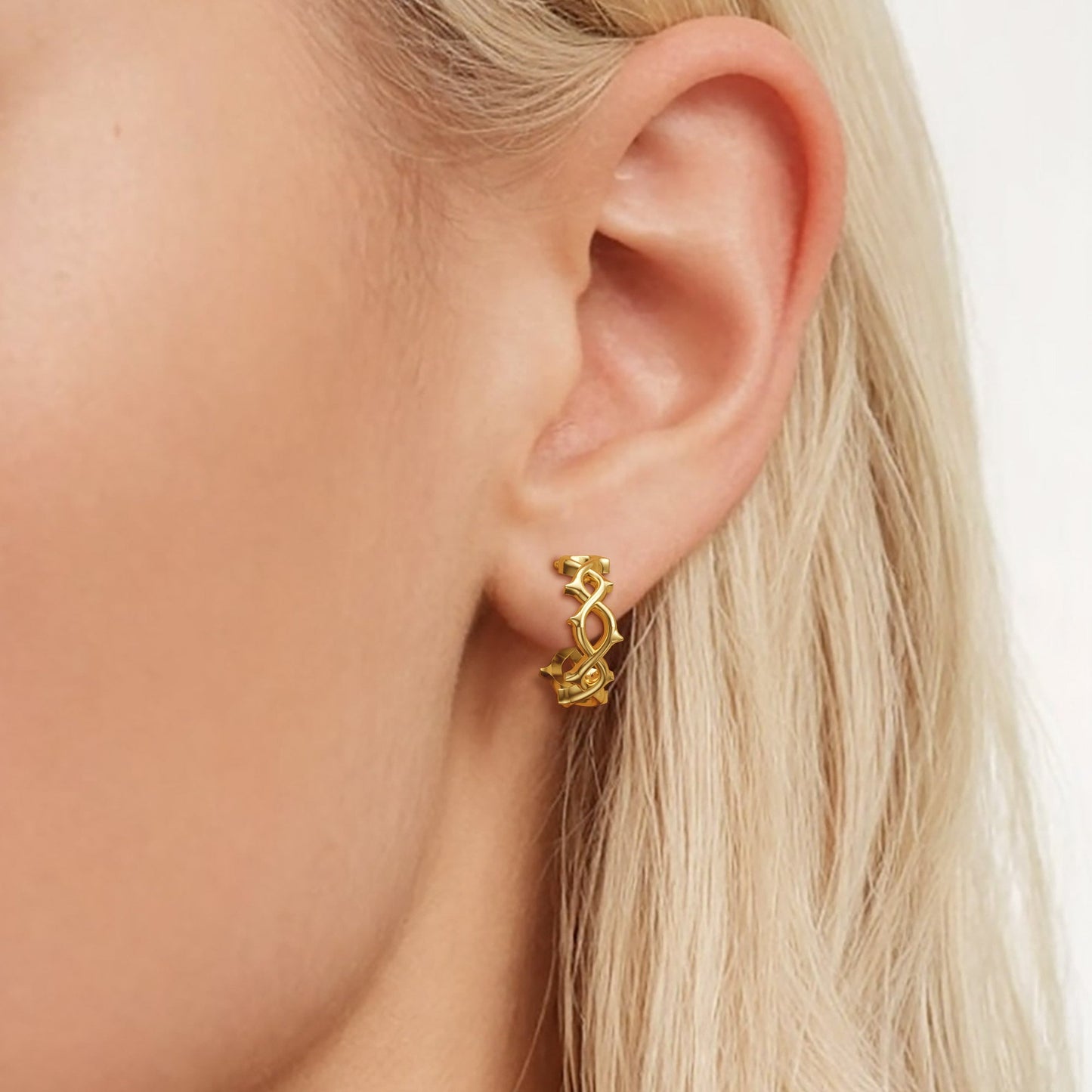 Thorns Hoop Earrings