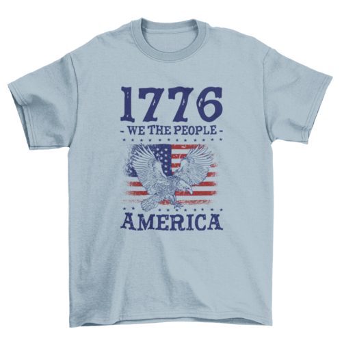 1776 America patriotic t-shirt - Concordia Style Boutique