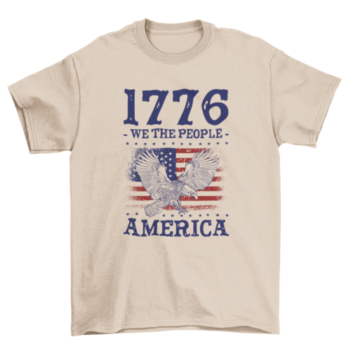 1776 America patriotic t-shirt - Concordia Style Boutique
