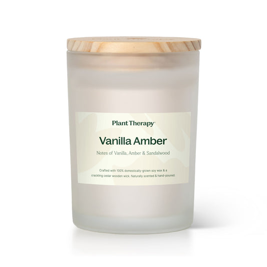 Vanilla Amber Naturally Scented Candle - Premium Household from Plant Therapy - Just $24.99! Shop now at Concordia Style Boutique