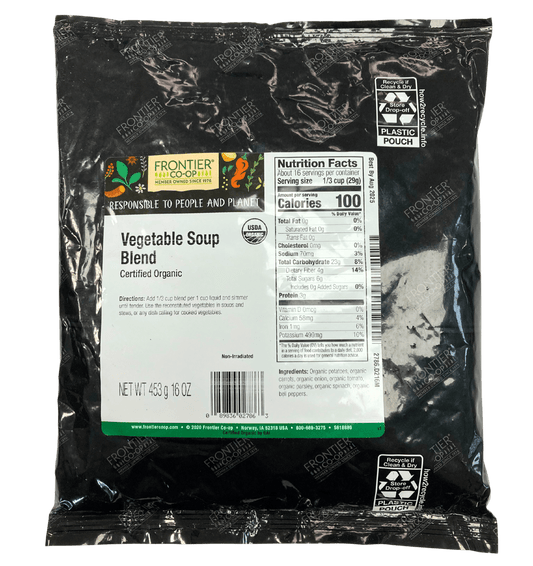 Vegetable Blend For Soup, Organic - Concordia Style Boutique