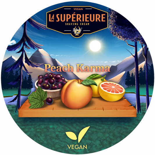 La Supérieure Peach Karma Shave Cream - Concordia Style Boutique