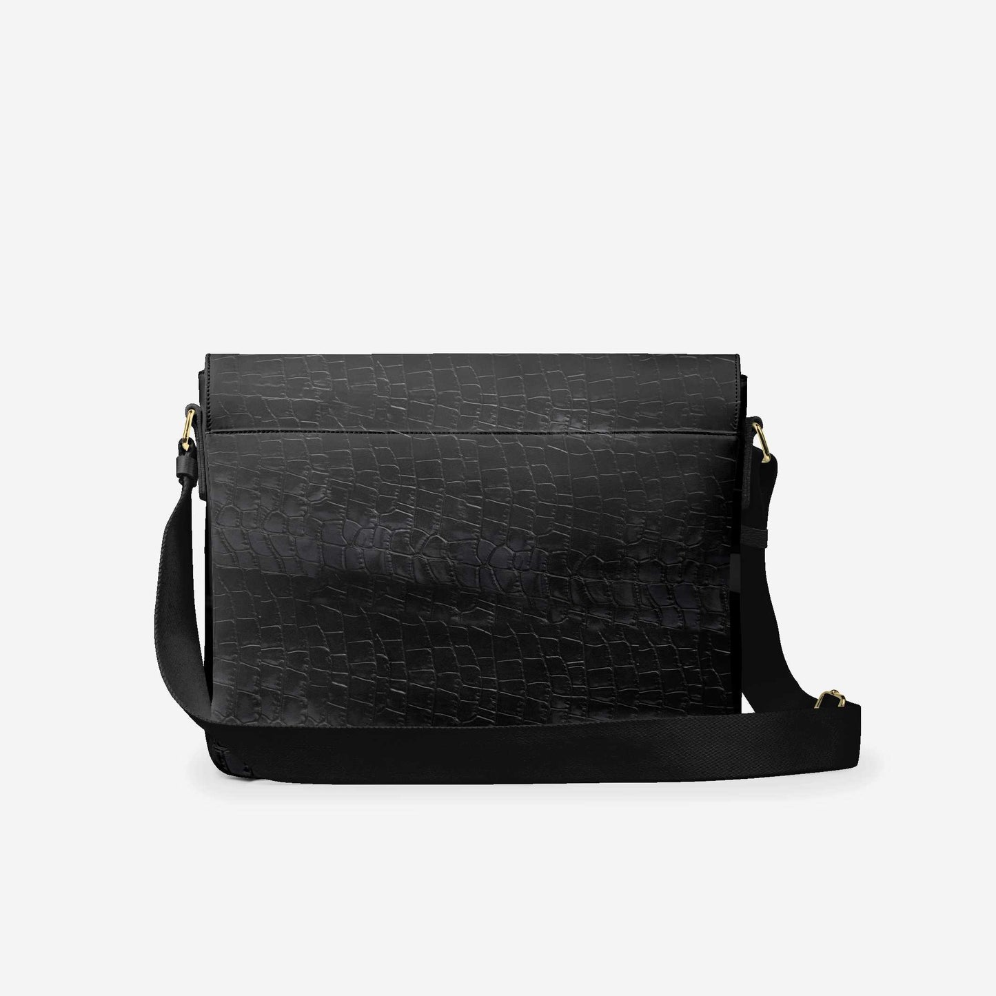 Vegan Luxe City Messenger Bag 16” | BYMANYC ® New York Milano Street Edge