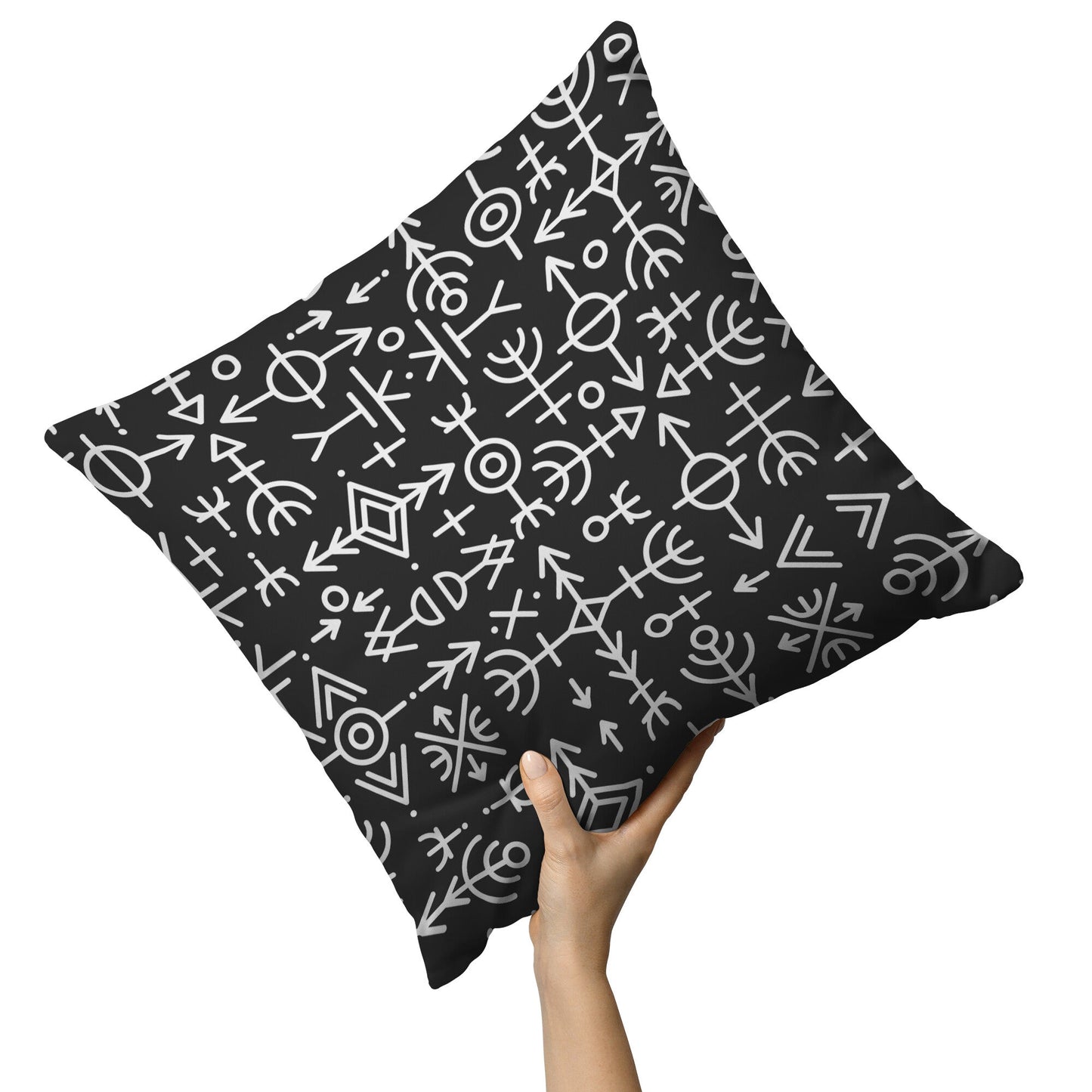 "Viking Talisman" Throw Pillow