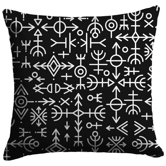 "Viking Talisman" Throw Pillow