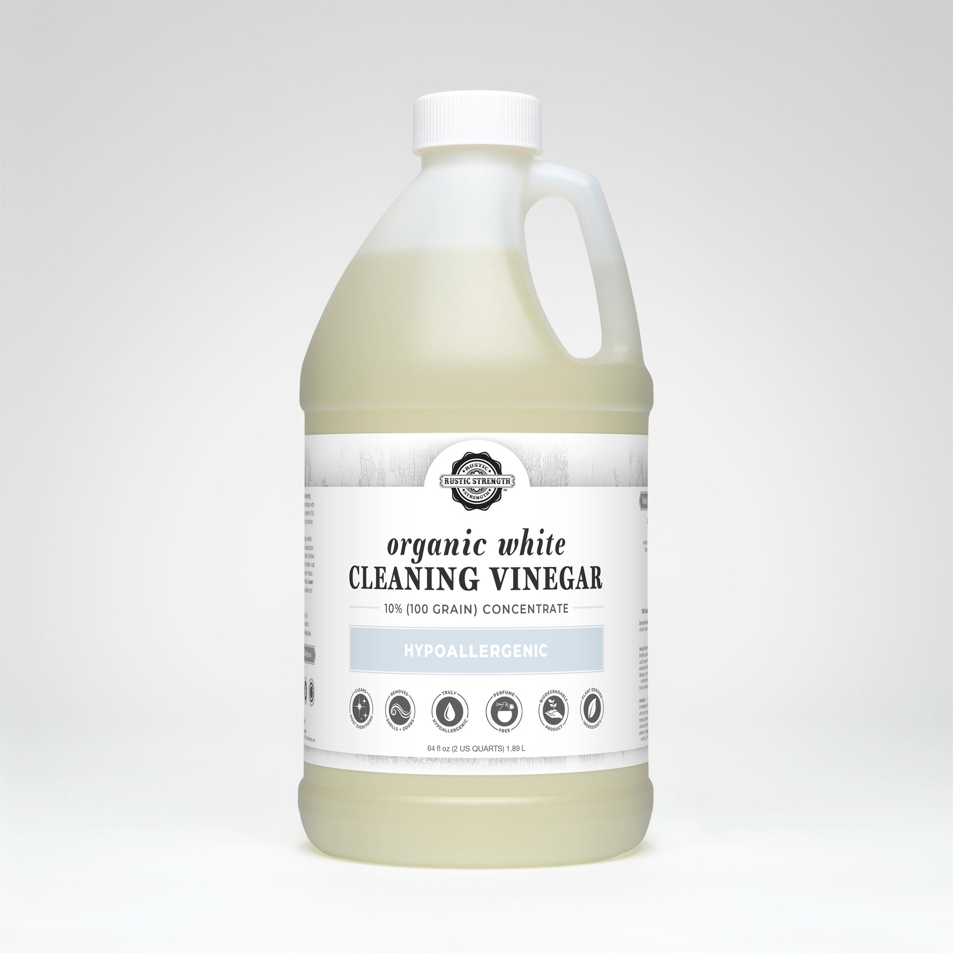 Organic White Cleaning Vinegar Concentrate | 10% (100 grain) - Concordia Style Boutique