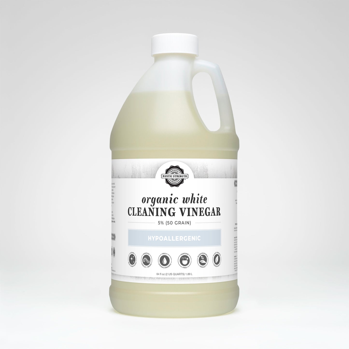 Organic White Cleaning Vinegar | 5% (50 grain) - Concordia Style Boutique