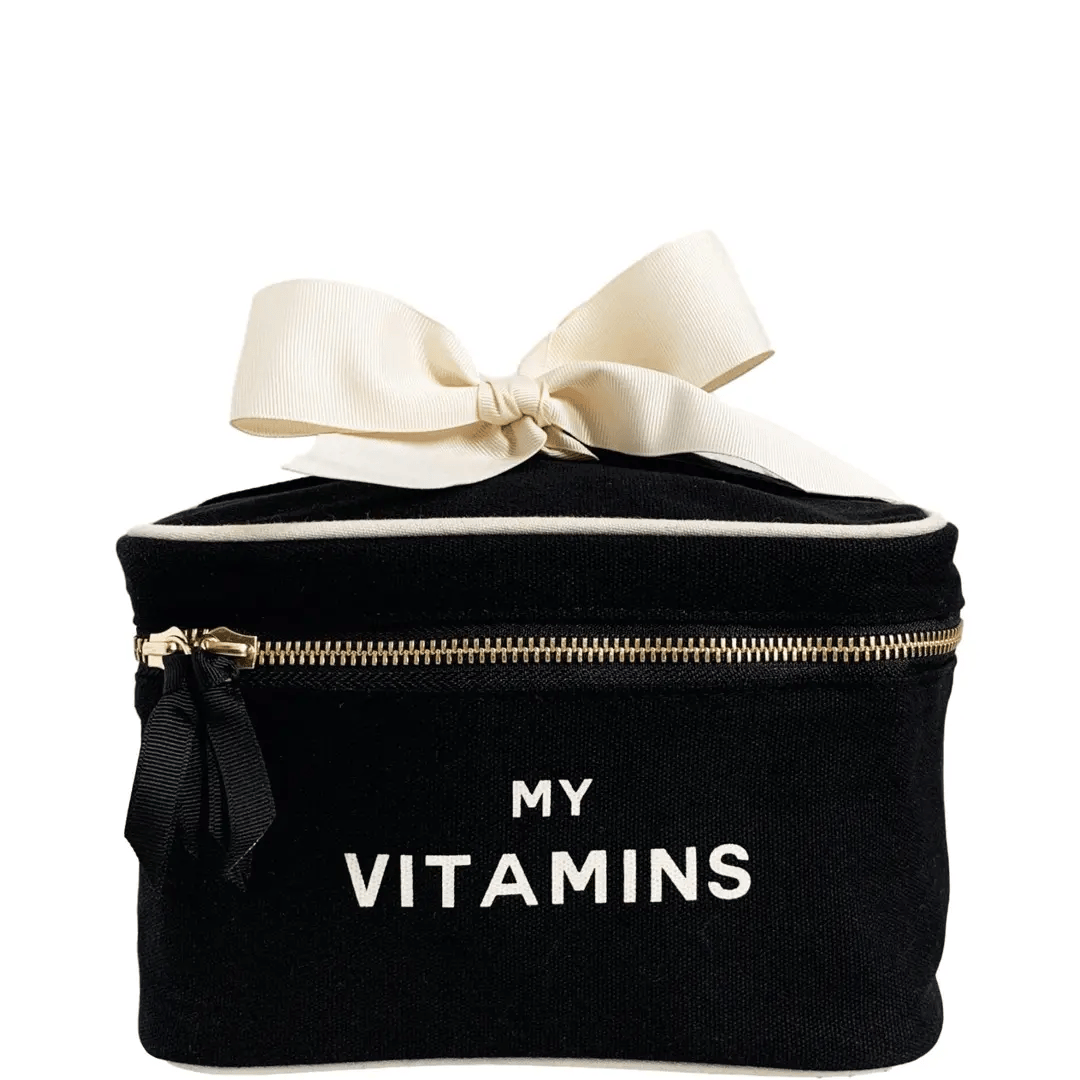 Vitamins Storage and Travel Box, Black - Concordia Style Boutique