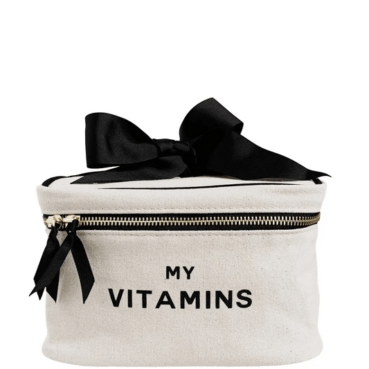 Vitamins Storage and Travel Box, Cream - Concordia Style Boutique